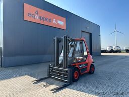 Linde H60D-02 / fork positioner / 6.000kg / duplex / ...