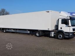 Heiwo TGM 15.290 Trekker + Heiwo city trailer geïsole...