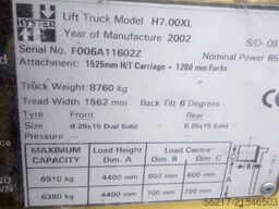 Hyster H 7.00 XL