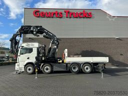 MAN TGS 35.520 OPEN LAADBAK MET EFFER iQ.1400 HP-9 ...