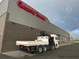 MAN TGS 35.520 OPEN LAADBAK MET EFFER iQ.1400 HP-9 ...