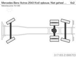 Mercedes-Benz Actros 2543 Kroll opbouw, Niet geheel werkend