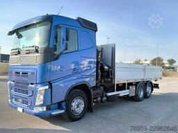 VOLVO FH 500 gru+cassone fisso