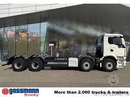 MAN TGS 41.520 8x4 BB CH, Nebenantrieb oben
