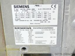 Siemens 1PH7133-2HF03-0BB0 Kompakt-Asynchronmotor SN:YFR725207808001 ohne Lüfter