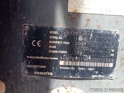 Komatsu BR380JG Jaw