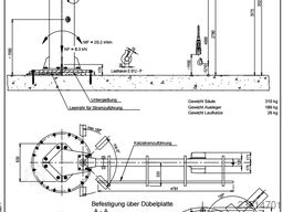 Abus LSX SSK 250kg 5Meter Säulenschwenkkran