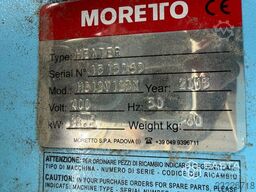 Moretto OTX 800VP_Moretto drying hopper system.