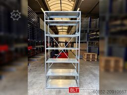 1,33 lfm Gebrauchtes STOW Fachbodenregal 300cm hoch, 60cm tief, 7 Lagerebenen