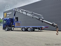 Scania G500 6x2 / FASSI 45 t/m  CRANE / KRAN / GRUA