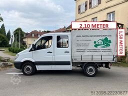 MERCEDES-BENZ SPRINTER DoKa PRITSCHE+PLANE HECKA. TEMP KLIMA