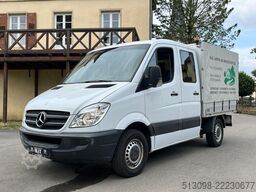 MERCEDES-BENZ SPRINTER DoKa PRITSCHE+PLANE HECKA. TEMP KLIMA