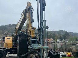 Montabert micro drill tower significantly upgraded w/ hc25 h