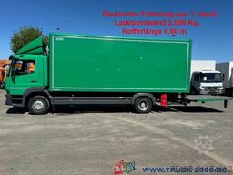 Mercedes-Benz Atego 1224 Koffer 6.60m Seitentür LBW 2.000 Kg.