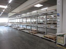 OHRA - Kragarmregal Langgutregal L 21m 15 Ständer IPB 120 + 60 Kragarme IPE100