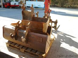 Kobelco SK55SRX-6 mit 4 Löffel + Gabel