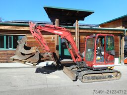 Kobelco SK55SRX-6 mit 4 Löffel + Gabel