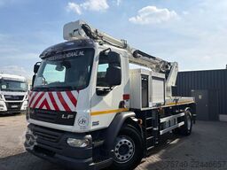 DAF LF 55 .250 + ISOLI HOOGWERKER 27 METER + MANUAL...