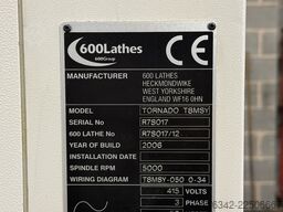 600 Lathes Tornado T8MSY