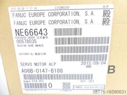 Fanuc A06B-0147-B188 Servomotor SN: C158M0289