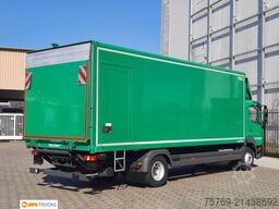 MERCEDES-BENZ 1524 L Koffer 7,35 m mit Tür + LBW 2t