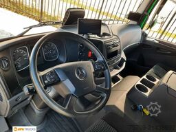 MERCEDES-BENZ 1524 L Koffer 7,35 m mit Tür + LBW 2t