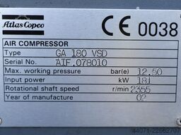 Atlas Copco GA180VSD