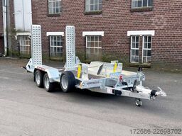 Brian James Trailers DIGGER PLANT 543-3717-35-2-12 | TRACSTRAP | EINZELRAMPEN 370X170CM 3500KG BAUMASCHINENANHÄNGER