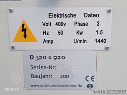 OPTIMUM D 320 x 920 DPA Vario