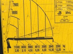 MERCEDES-BENZ ACTROS 2645 * FASSI F345.24 + FUNK + Anhänger