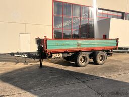 Obermaier OS2-TD190A 19 t Tandemkipper- Tieflader, Breitbereifung