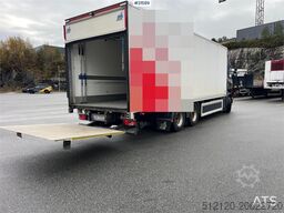 Scania R500 6x2 box truck w/ 2 temp refrigerator/freezer