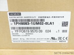 Siemens 1PH8083-1UM02-0LA1 SN:YFF0619957009024 - ! -