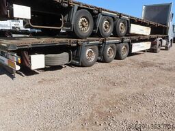 KRONE Stahlmattenauflieger mit Bordwände