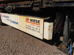 KRONE Stahlmattenauflieger mit Bordwände