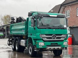 MERCEDES-BENZ Actros 3348 6x6 Kipper mit HIAB 1300RS 83