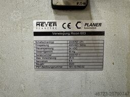 MEYER PLANTTEC / PLANER Systemtechnik Verwiegung Ricon 603