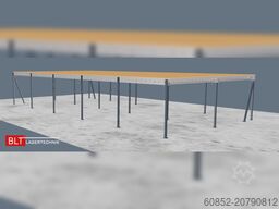 10x20m Lagerbühne , Belastung : 500kg/qm Unterkante: 3m ,ca. 200qm , Systembühne