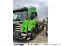 Scania Scania G 480/6x2-4, Lenk-Liftachse,  Hiab Kran