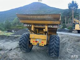 Hydrema 912GS dump truck w/white signs. WATCH VIDEO.