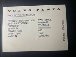Volvo TWD1644GE - 715 kVA Generator - DPX-18884.1