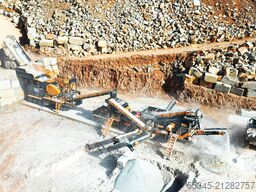FABO Jaw Crusher hard stone crushing machine 180-300 t/h