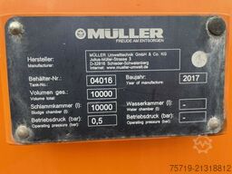 MAN 18.340 TGM 4x2 Saugwagen 10cbm Kanal Müller
