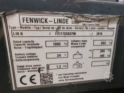 Linde L10 bad battery
