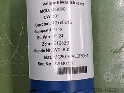 Vergnano / Saazor Wälzfräser Vorfäser