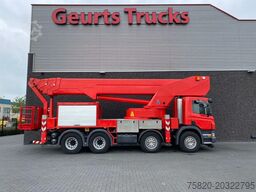 Scania P420 8X4 + BISON PALFINGER TKA 57 KS HOOGWERKER...