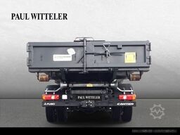 FUSO Canter 7C18 Hyva-Abrollkipper mit Container