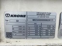 Krone SD Tautliner / Boorden / Dhollandia Laadklep / ...
