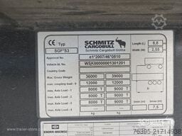 Schmitz Cargobull Semitrailer Tipper Alu-square sided body 24m³