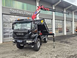 IVECO Eurocargo ML150E32WS 4x4 Kran HMF 1130K Funk AHK